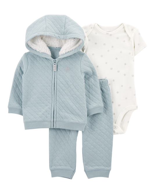 Carter's Baby 3-Piece Quilted Little Jacket Set