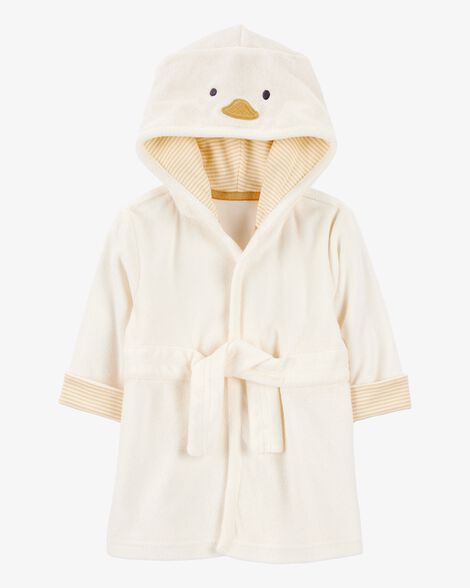 Carter's Baby Chick Hooded Terry Robe - Ivory