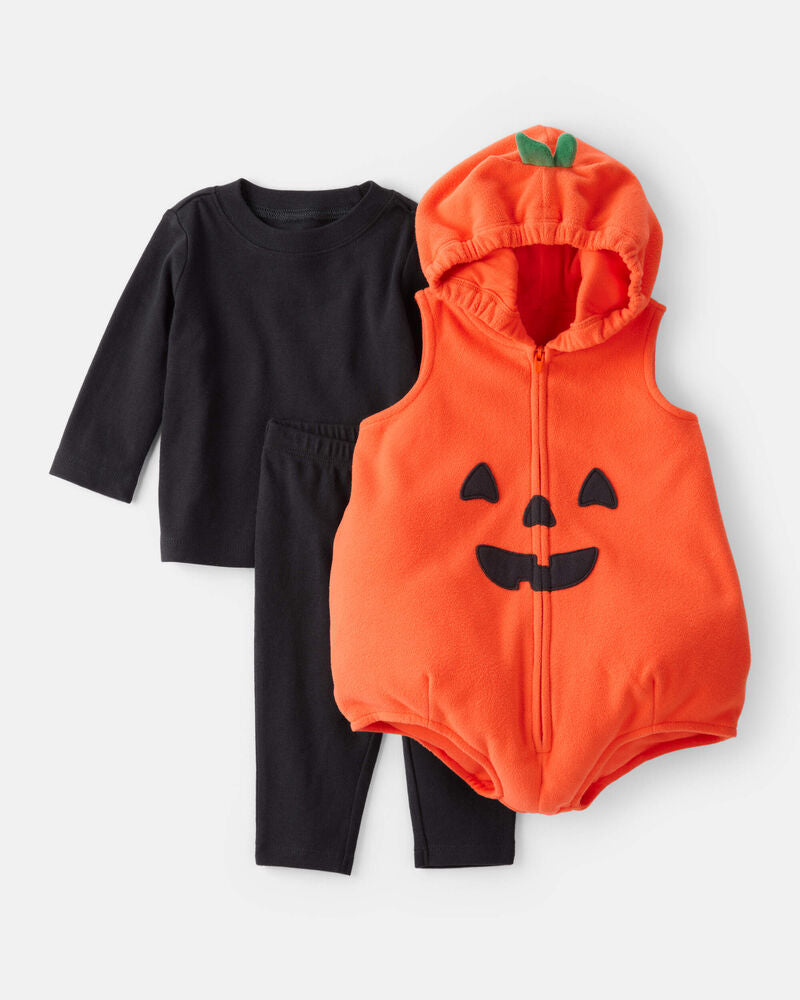 Carter's Baby 3-Piece Pumpkin Halloween Costume