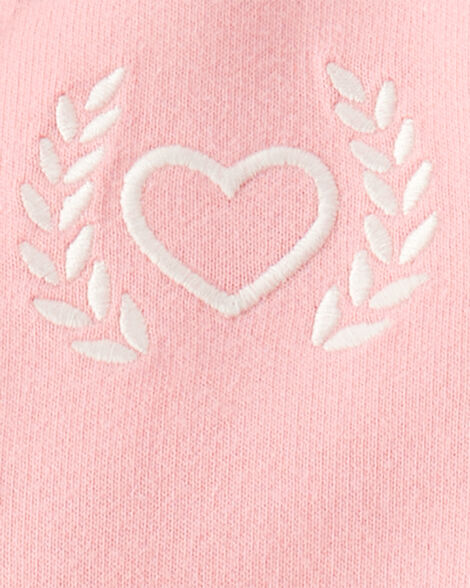 Carter's Baby Girl 3-Piece Varsity Freshman Little Jacket Set - Pink/White