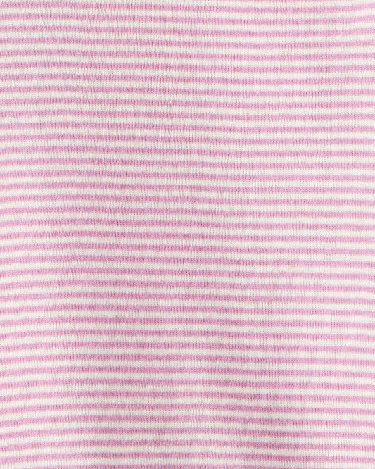 Carter's Baby Girl 4-Pack Polar Bear Print Cotton Long-Sleeve Multipack Bodysuits