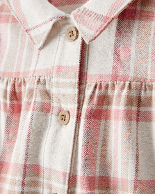 Carter's Baby Girl 2-Piece Print Cotton Long-Sleeve Dress Set - Plaid