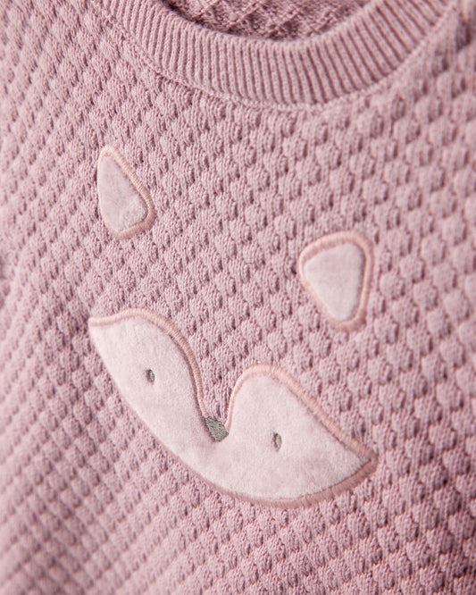 Carter's Baby Girl Cotton Long-Sleeve Tee & Pant Set - Pink