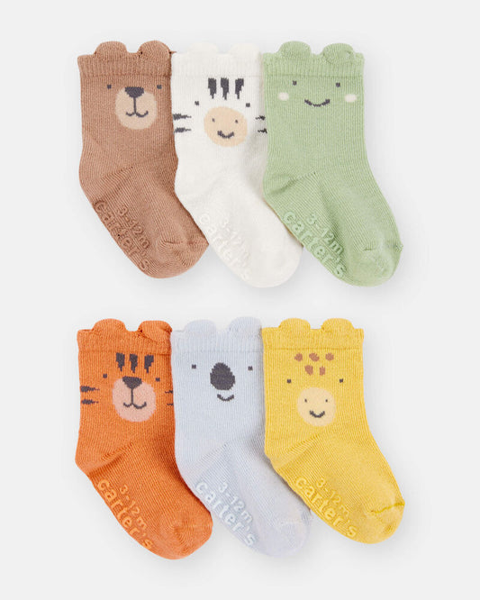 Carter's Baby 6-Pack Crew Socks