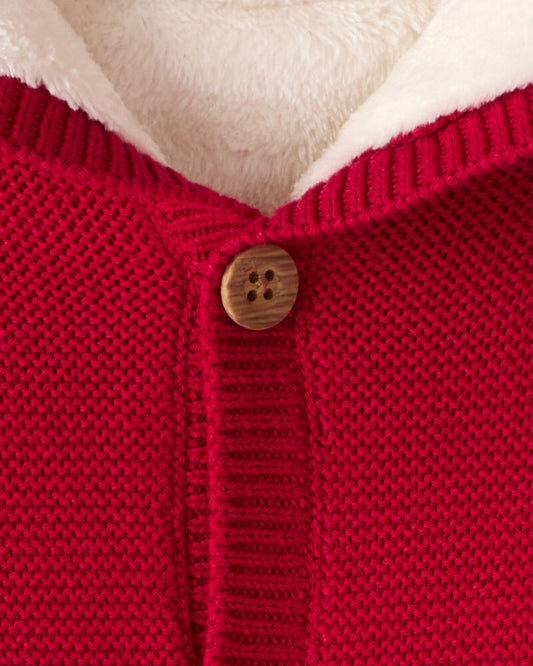 Carter's Baby Girl Sweaterknit Jacket - Red