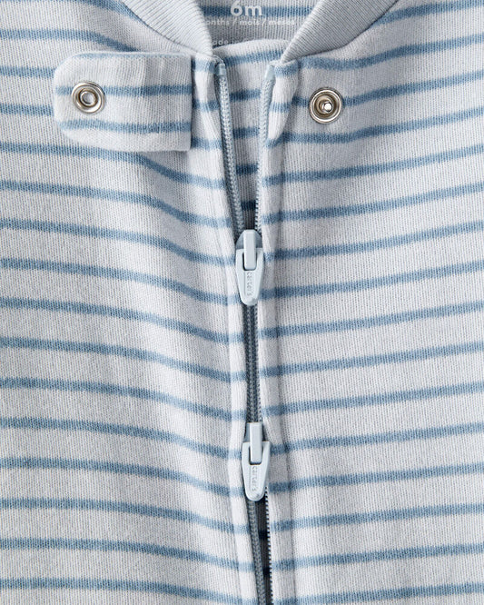 Carter's Baby Boy Walrus 100% Cotton Long-Sleeve Snug Fit Sleeper- Blue