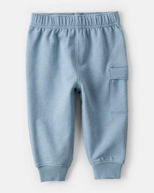 Carter's Baby Boy 2-Piece DayDream Fleece Mountain Pullover & Pant Set - Blue
