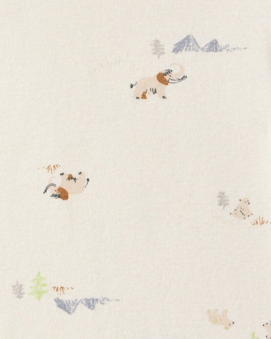 Carter's Baby Boy 2-Piece Print Velour Jacket Outfit Set - Navy