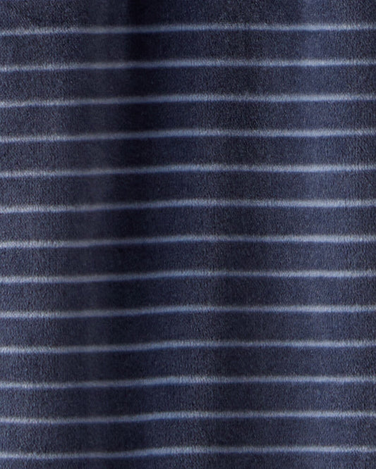 Carter's Baby Boy 2-Piece Bear Velour Sweatshirt & Jogger Set - Blue