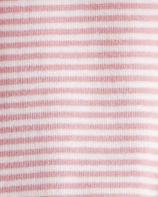 Carter's Baby Girl 3-Piece Bear Sherpa Long-Sleeve Bodysuit & Pant Set - Pink