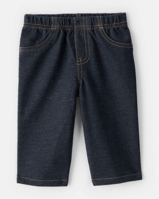 Carter's Baby Girl 3-Piece Fleece Vest Outfit Set - Pink