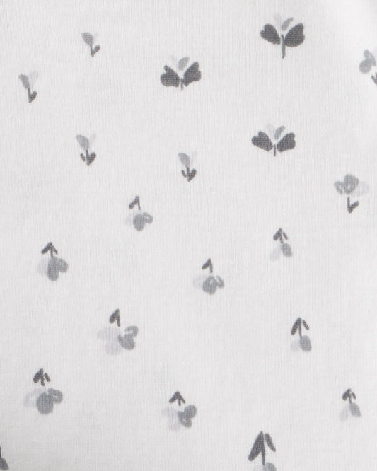 Carter's Baby Girl 3-Piece Sherpa Vest Outfit Set - Grey