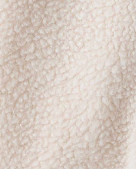 Carter's Baby Girl Colour Block Fleece Long-Sleeve Jumpsuit - Cream/Pink