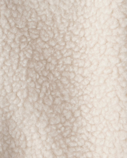 Carter's Baby Boy Colour Block Fleece Zip-Up Jumpsuit - Cream/Blue