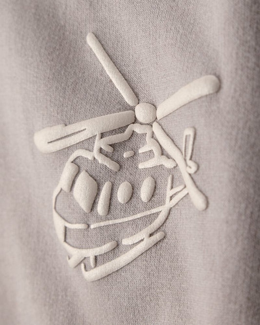 Carter's Baby Boy Helicopter French Terry Sweatshirt & Pant Set - Grey