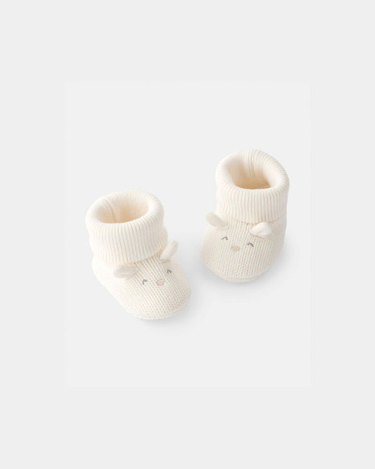 Carter's Baby Easter Bunny Booties - Ivory
