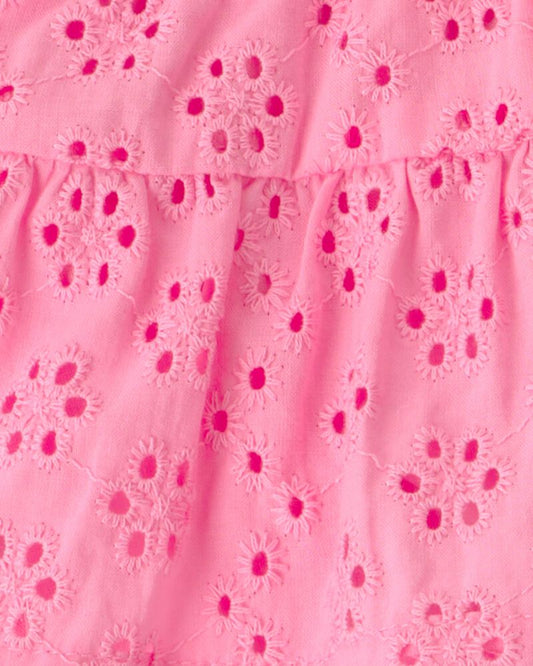 Carter's Baby Girl 2-Piece Top & Short Set - Pink