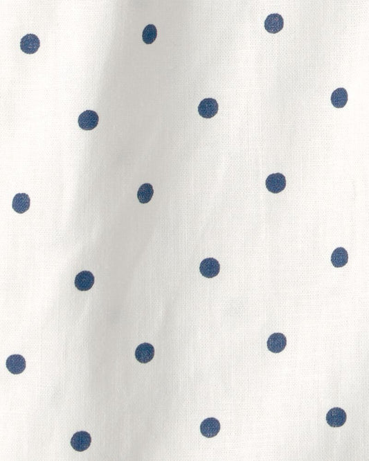 Carter's Baby Girl 2-Piece Print Short-Sleeve Tee & Pant Set - White