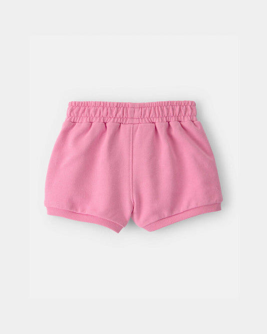 Carter's Baby Girl French Terry Shorts - Pink