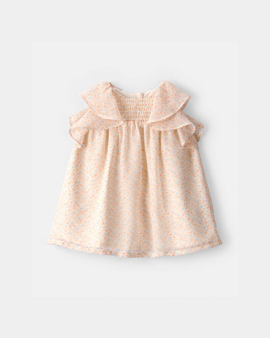 Carter's Baby Girl Floral Flowy Dress - Pink