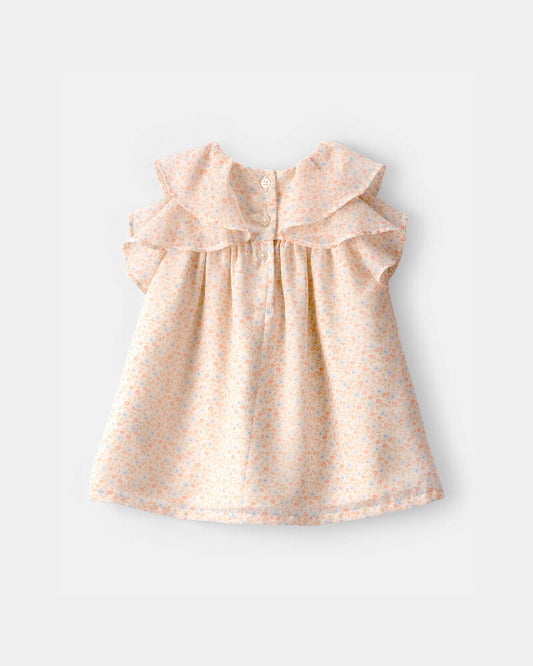 Carter's Baby Girl Floral Flowy Dress - Pink