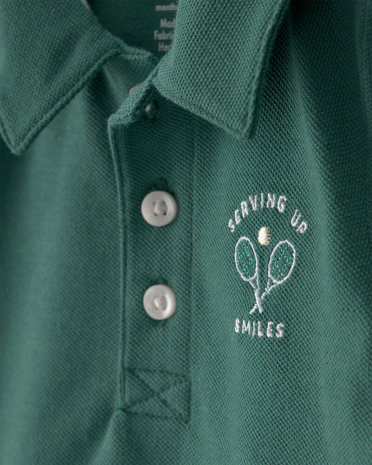 Carter's Baby Boy 2-Piece Top & Short Set - Green