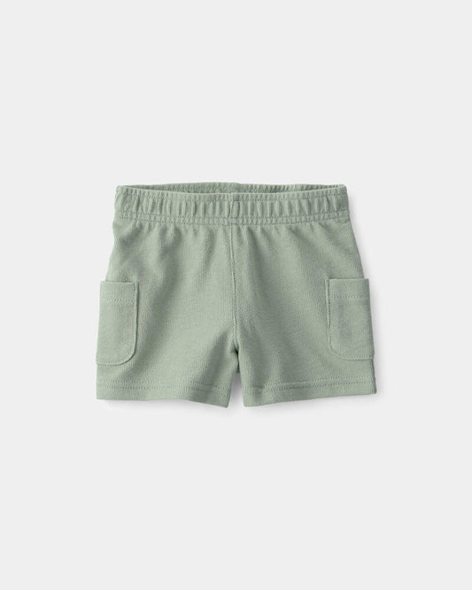 Carter's Baby Boy 2-Piece Top & Short Set - Green