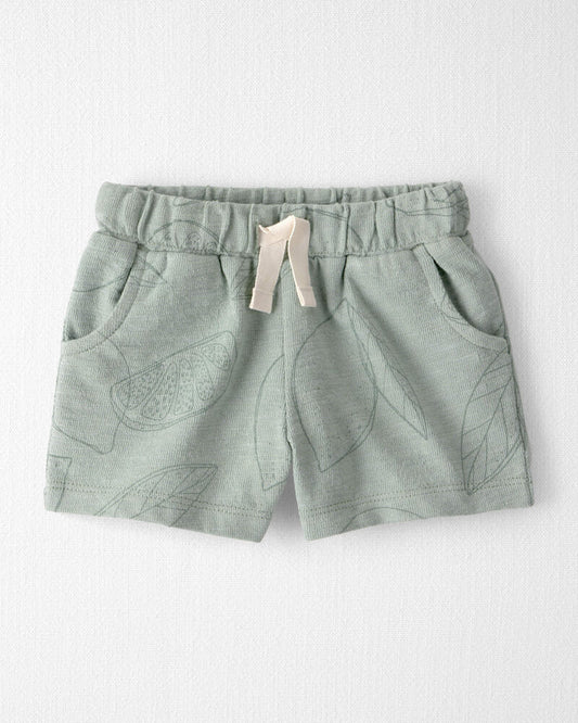 Baby 2-Piece Shorts Set Made with Organic Cotton in Sienna Breeze