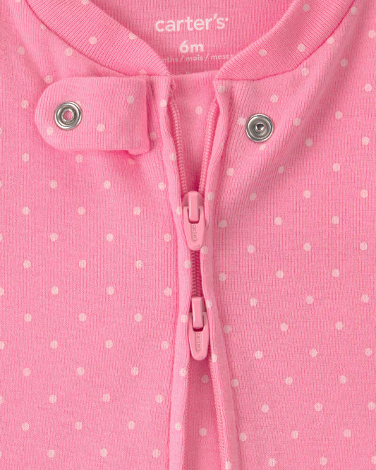 Carter's Baby Girl 2-Pack Strawberry Sleeper - Pink