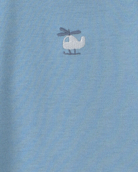 Carter's Baby Boy 5-Pack Airplane Multipack Bodysuits
