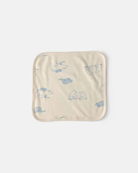 Carter's Baby 6-Pack Bear Terry Washcloths - Blue