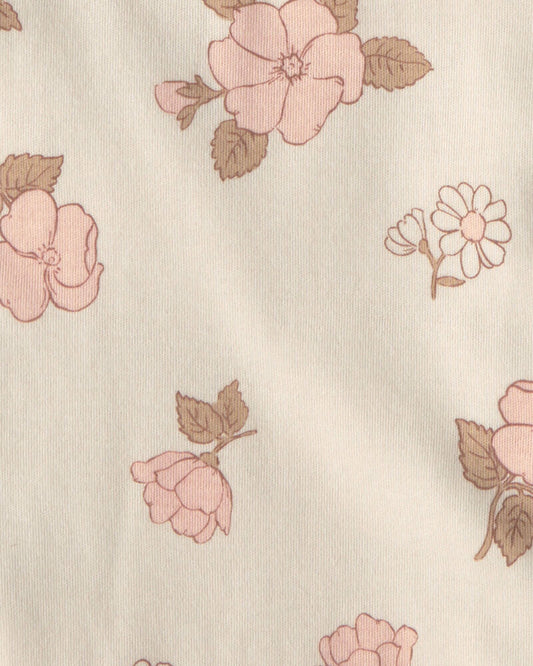 Carter's Baby Girl 4-Pack Floral Burp Cloths