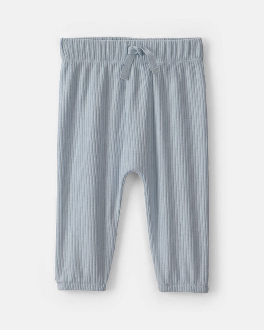 Carter's  Baby 4-Piece Whale Long-Sleeve Bodysuit & Pant Set - Blue/Cream
