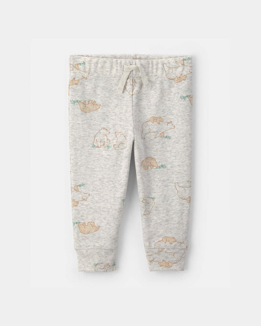Carter's Baby 4-Piece Bear Long-Sleeve Layering Set - Grey