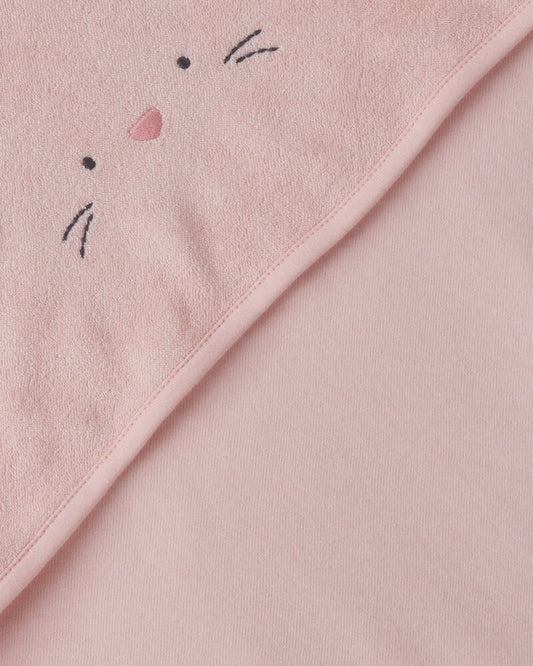Carter's Baby Girl 2-Pack Bunny Terry Towels - Pink