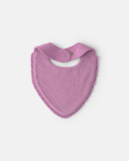 Carter's Baby Girl 2-Pack Floral Bibs - Purple/Ivory