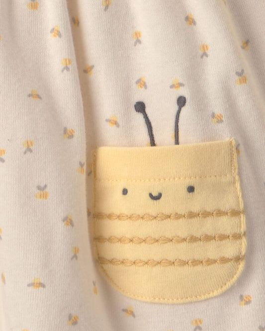 Carter's Baby Girl 2-Pack Bee Short-Sleeve Dresses - Yellow