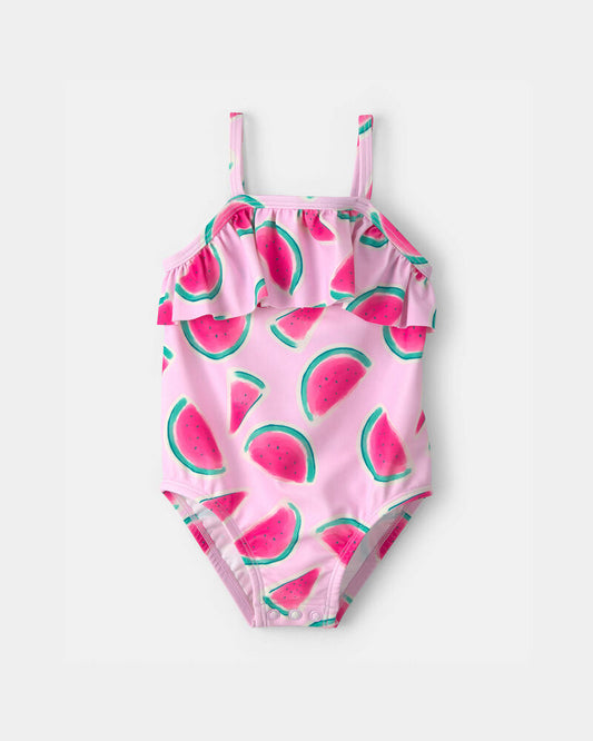 Carter's Baby Girl Watermelon 1-Piece Swimsuit - Pink