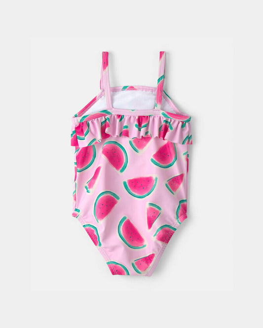 Carter's Baby Girl Watermelon 1-Piece Swimsuit - Pink