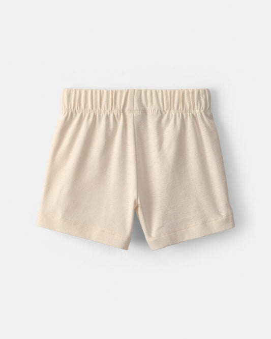 Carter's Baby 2-Pack Shorts - Ivory/Grey