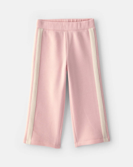 Carter's Baby Girl 2-Piece Fleece Long-Sleeve Top & Pant Set - Cream
