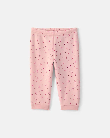 Carter's Baby Girl 3-Piece Heart Hooded Layering Set - Pink