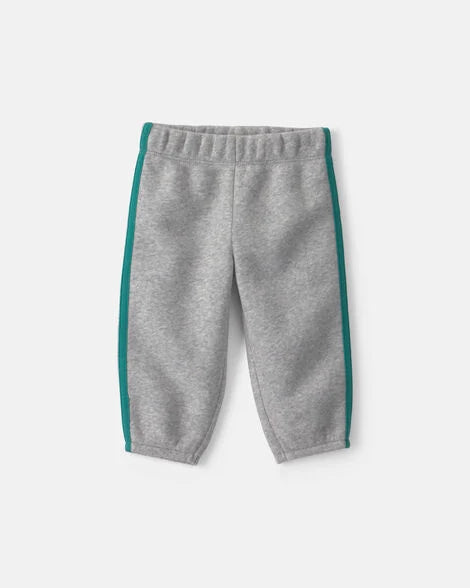 Carter's Baby Boy 3-Piece '28' Varsity Hooded Layering Set - Green