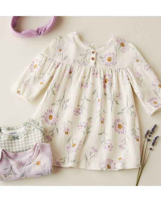 Carter's Baby Floral Gauze Dress