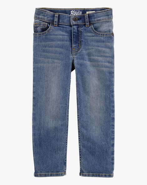 Oshkosh Toddler Neutral Medium Wash Straight-Leg Jeans