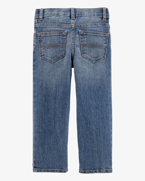 Oshkosh Toddler Neutral Medium Wash Straight-Leg Jeans