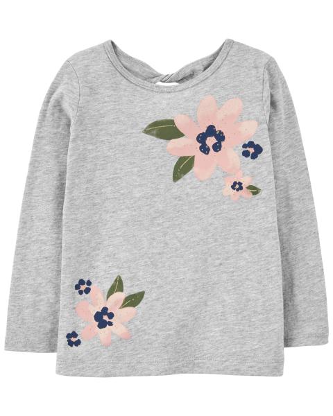 Carter's Toddler Floral Graphic Tee