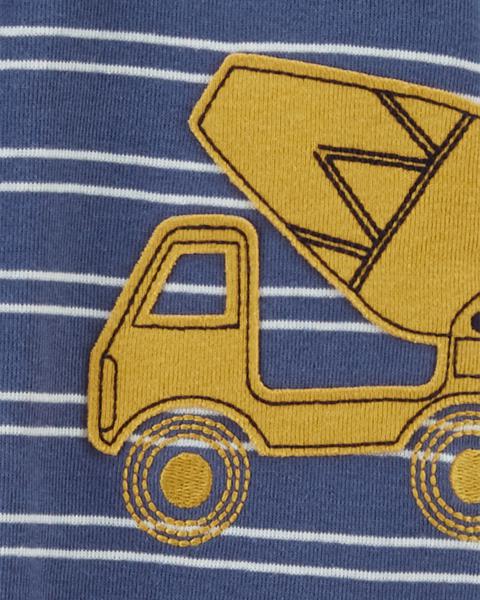 Carter's Toddler 1-Piece Truck 100% Snug Fit Cotton Footie Pajamas