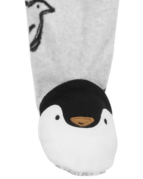 Carter's Toddler 1-Piece Penguin Fleece Footie Pajamas