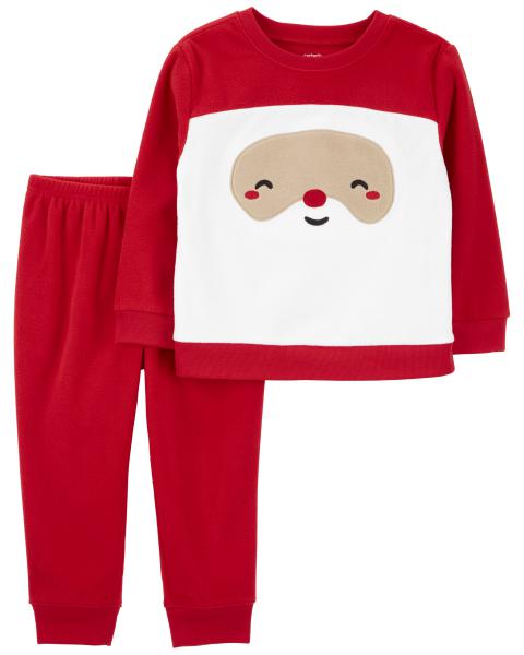Carter's Toddler 2-Piece Santa Fleece Pajamas